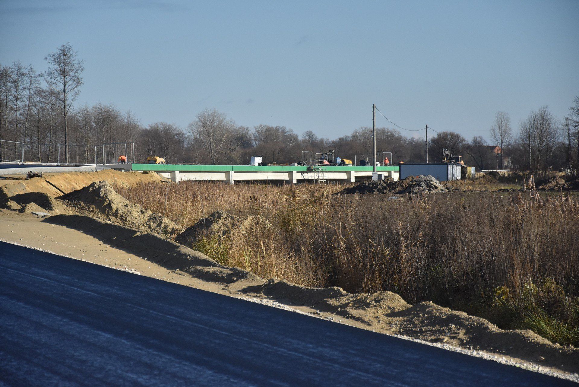 Sprawdzamy stan prac na budowie II etapu obwodnicy Proszowic