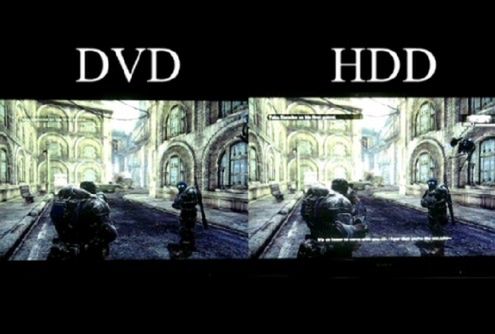 NXE - instalacja i DVD vs. HDD (Dead Space, Gears Of War 2)