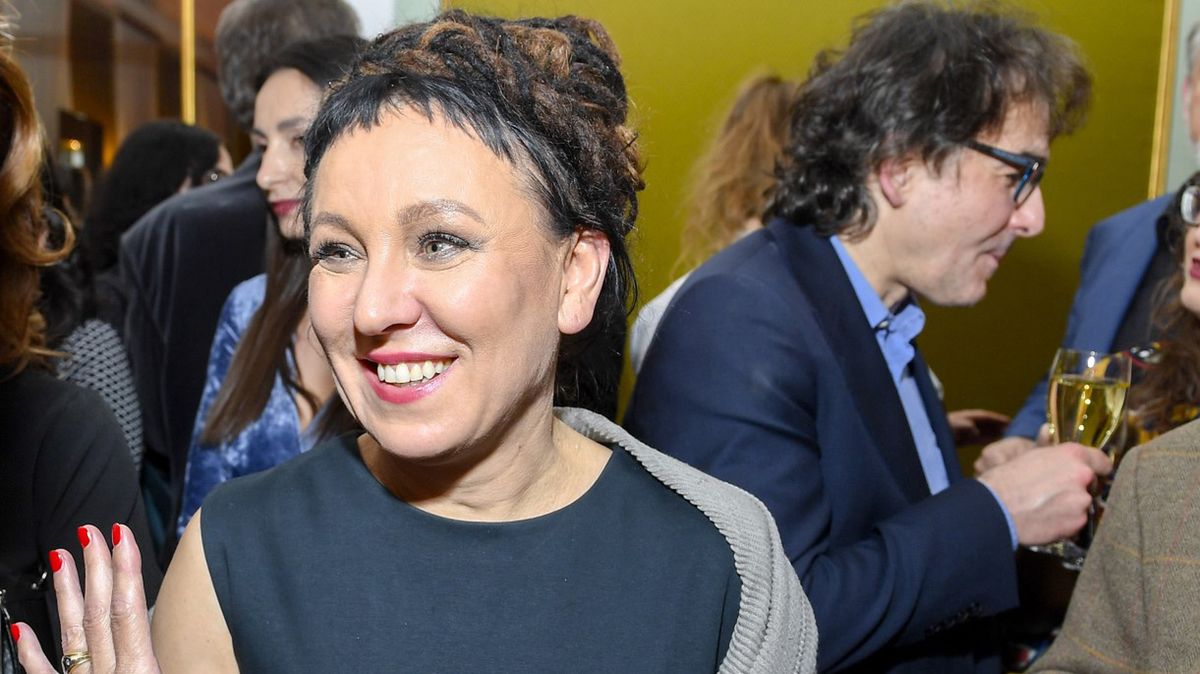 Olga Tokarczuk ma powody do radości