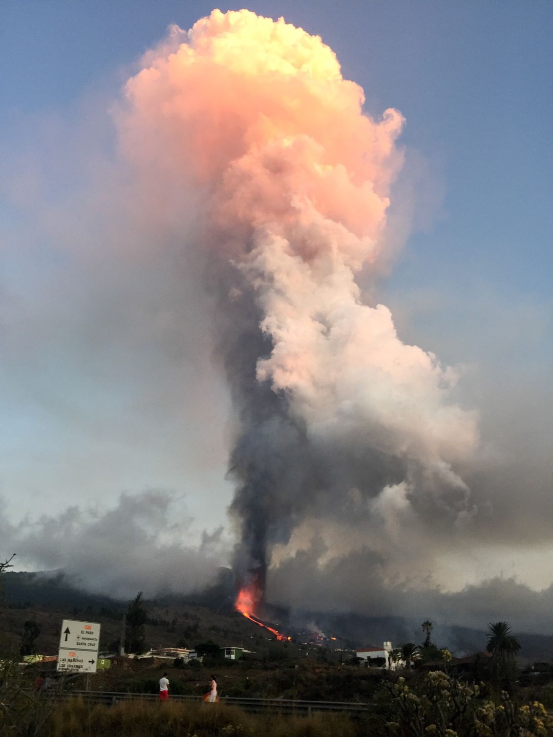 Erupcja miała miejsce w niedzielę 19 września