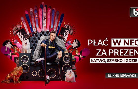 Raper MC Silk jako Blikołaj o korzyściach płacenia Blikiem (wideo)