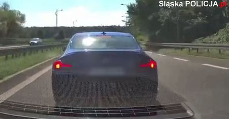 Nagrali 30-latka w bmw. Uwaga, po obejrzeniu kawa będzie zbędna