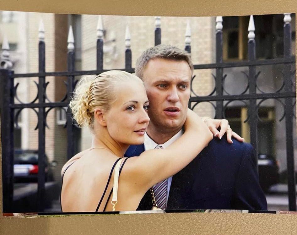 Julia Nawalna i Aleksiej Nawalny