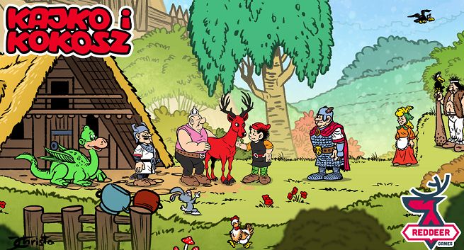 Spółka właściciela „Wprost” i „Do Rzeczy” wyda gry na podstawie komiksów „Kajko i Kokosz”