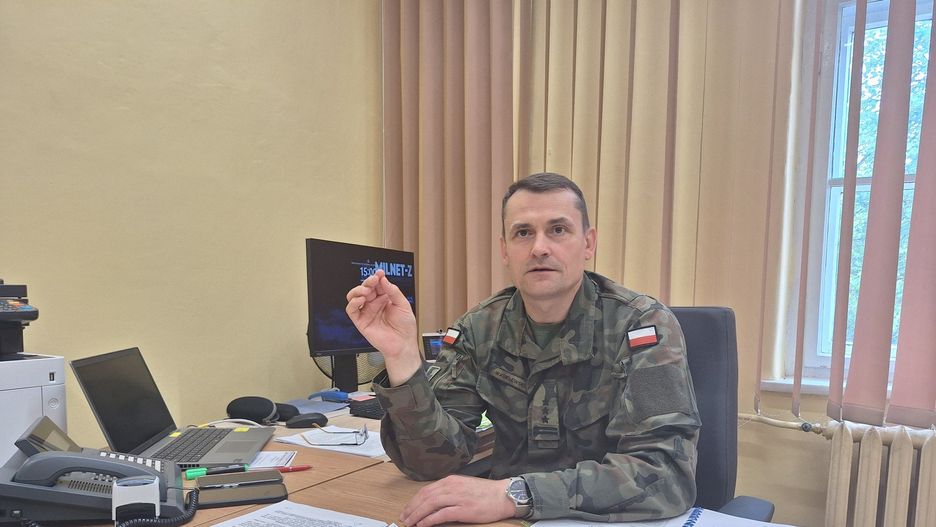 Pułkownik Marek Wasielewski, dowódca 1 Brygady Rakiet w Toruniu