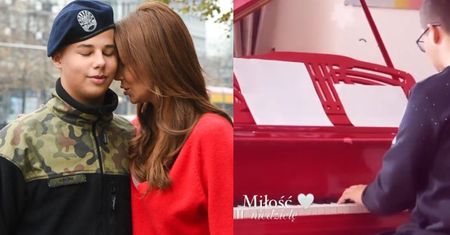 Edyta Górniak chwali się talentem muzycznym Allanka. Będzie duet? (FOTO)