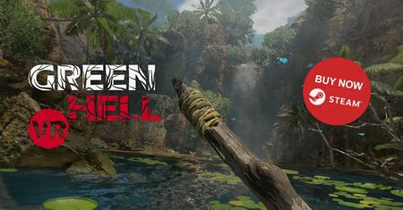 Polski hit Green Hell VR teraz dostępny również na Steam - w dodatku w niższej cenie!