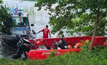 Utonięcie nad jeziorem Ukiel. Nie żyje 39-letni mieszkaniec gminy Gietrzwałd