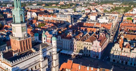 Pogoda w Poznaniu. Prognoza na poniedziałek 23 lutego. Chmury, przelotny deszcz