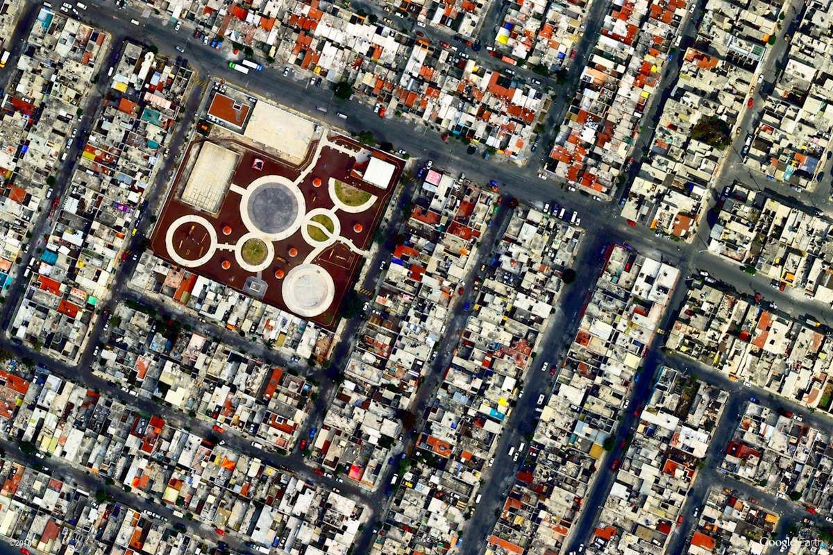 Niezwykłe kolory, kształty i wzory na zdjęciach satelitarnych Ziemi z Google Earth 3
