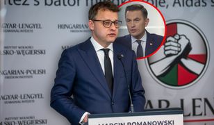 Romanowski w Budapeszcie. Wiceminister: "Coś się z nim dzieje"