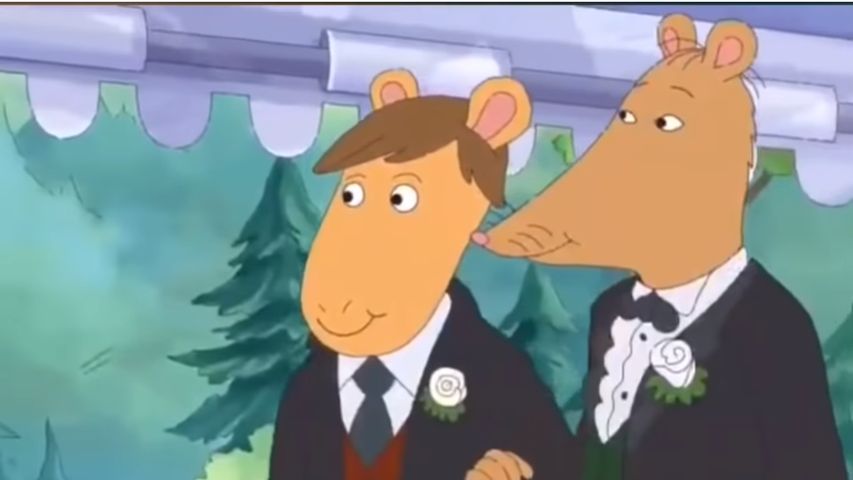 Pan Ratburn i Patrick biorą ślub w bajce ''Artur''