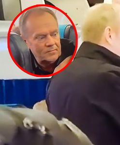 Tusk nagrany w samolocie. Ważna podróż po wyborach