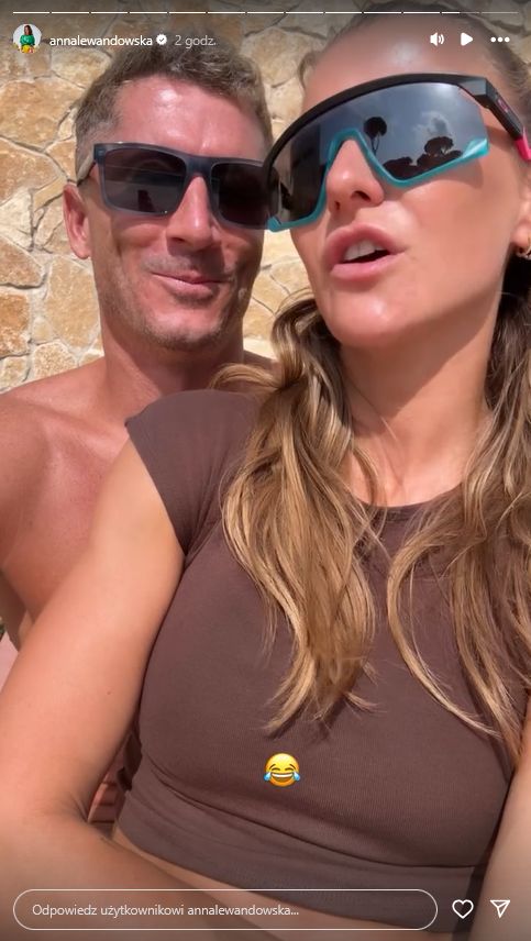 Anna i Robert Lewandowscy