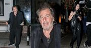 81-letni Al Pacino opuszcza restaurację po upojnej randce z młodszą o 53 lata towarzyszką (ZDJĘCIA)