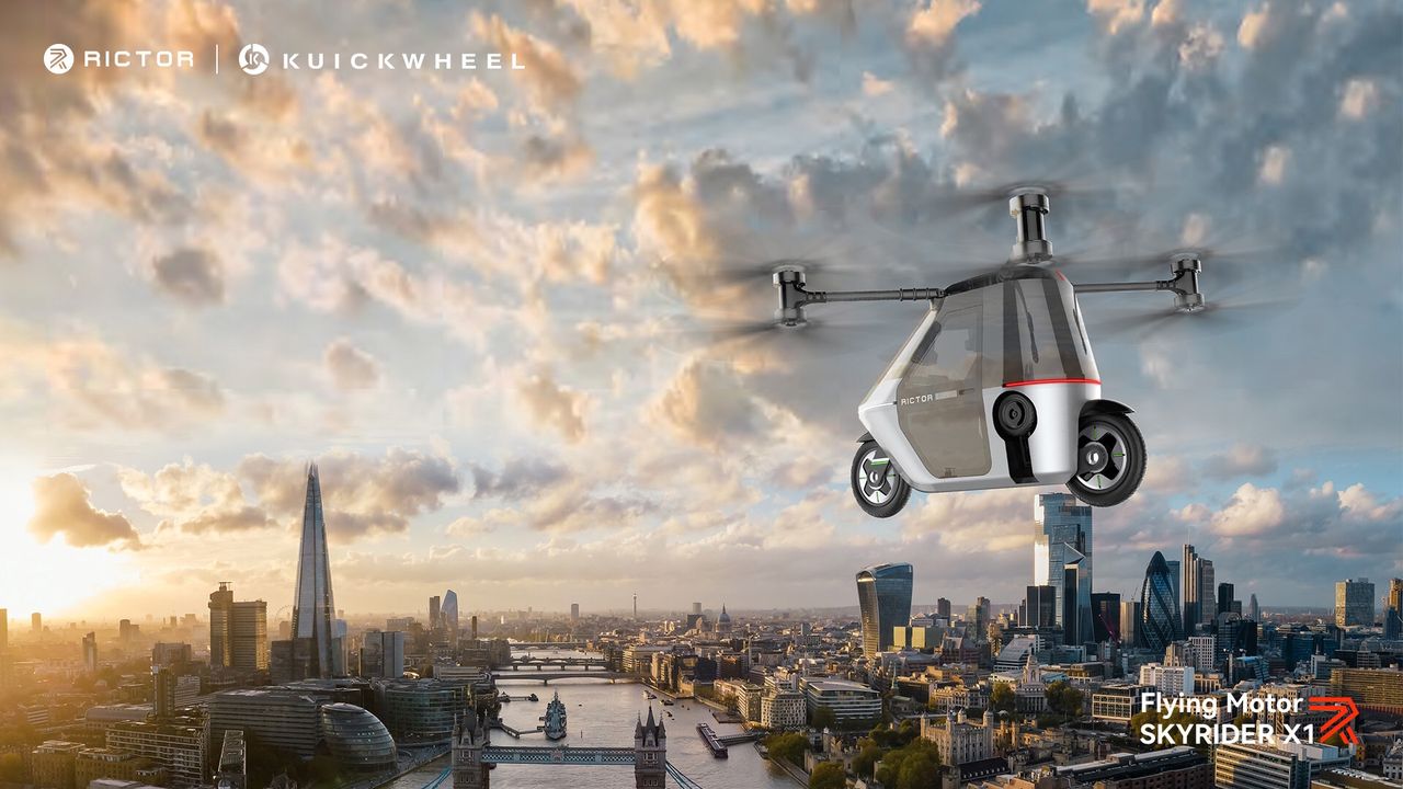 Rictor Skyrider X1 unveiled: The future of urban flight