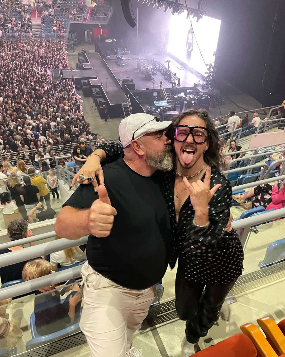 Michał Szpak pokazał się z tatą 