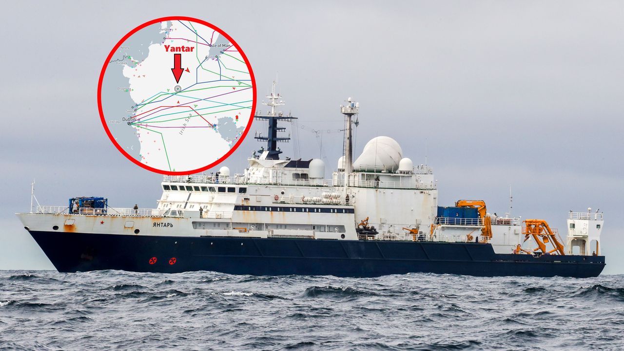 Russian spy ship Yantar spotted in British waters, monitored closely