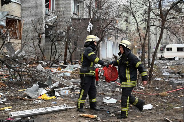 Rosja zaatakowała Ukrainę(Photo by GENYA SAVILOV / AFP)GENYA SAVILOV