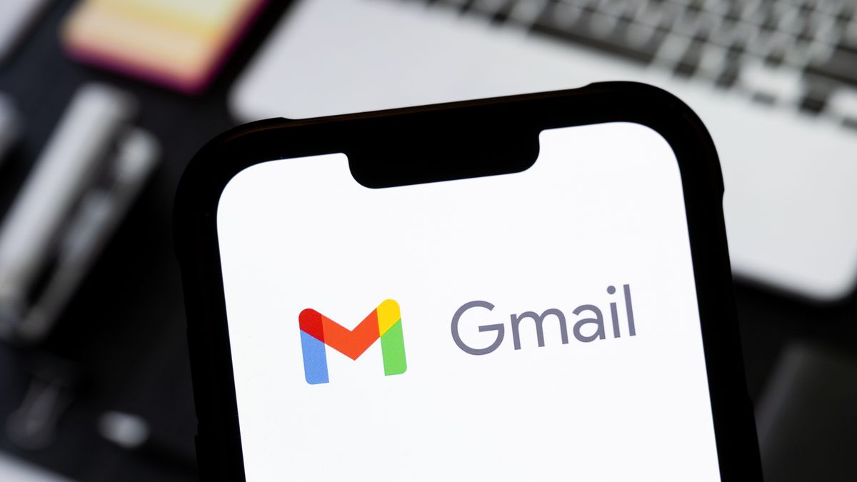 POLAND - 2025/03/02: In this photo illustration, a Gmail Google logo is seen displayed on a smartphone. (Photo Illustration by Mateusz Slodkowski/SOPA Images/LightRocket via Getty Images)