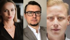 Małgorzata Wojciechowska, Magdalena Mrówczyńska i Michał Kaliński w adrino