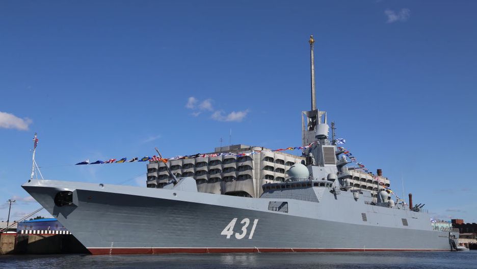 Russian frigate Admiral Kasatonov