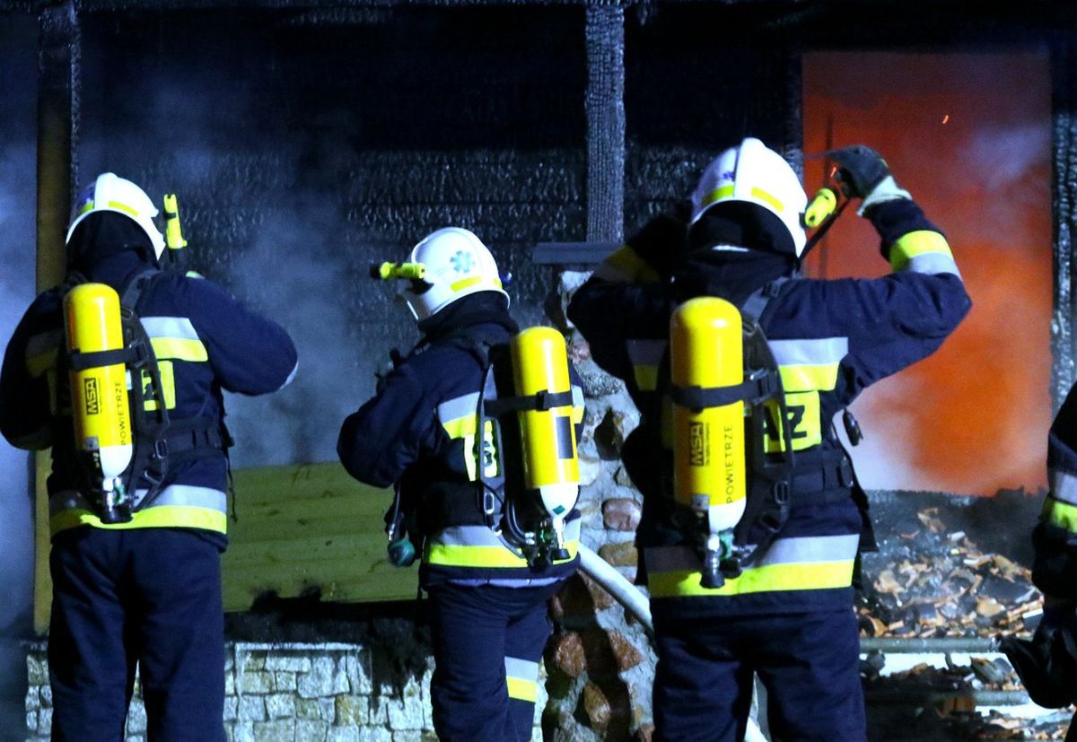 Akcja straży pożarnej (zdjęcie ilustracyjne) 