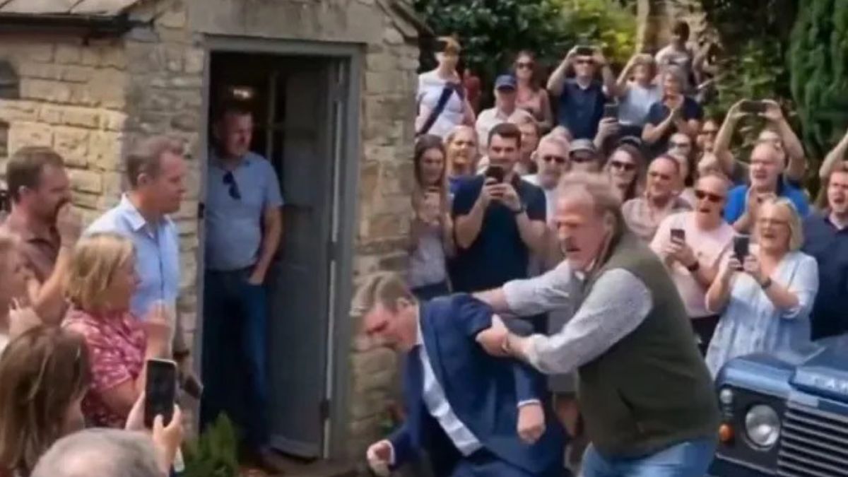 Jeremy Clarkson na nagraniu AI.