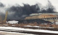 Pożar fabryki w Rosji. Jest kluczowa dla zbrojeniówki Putina