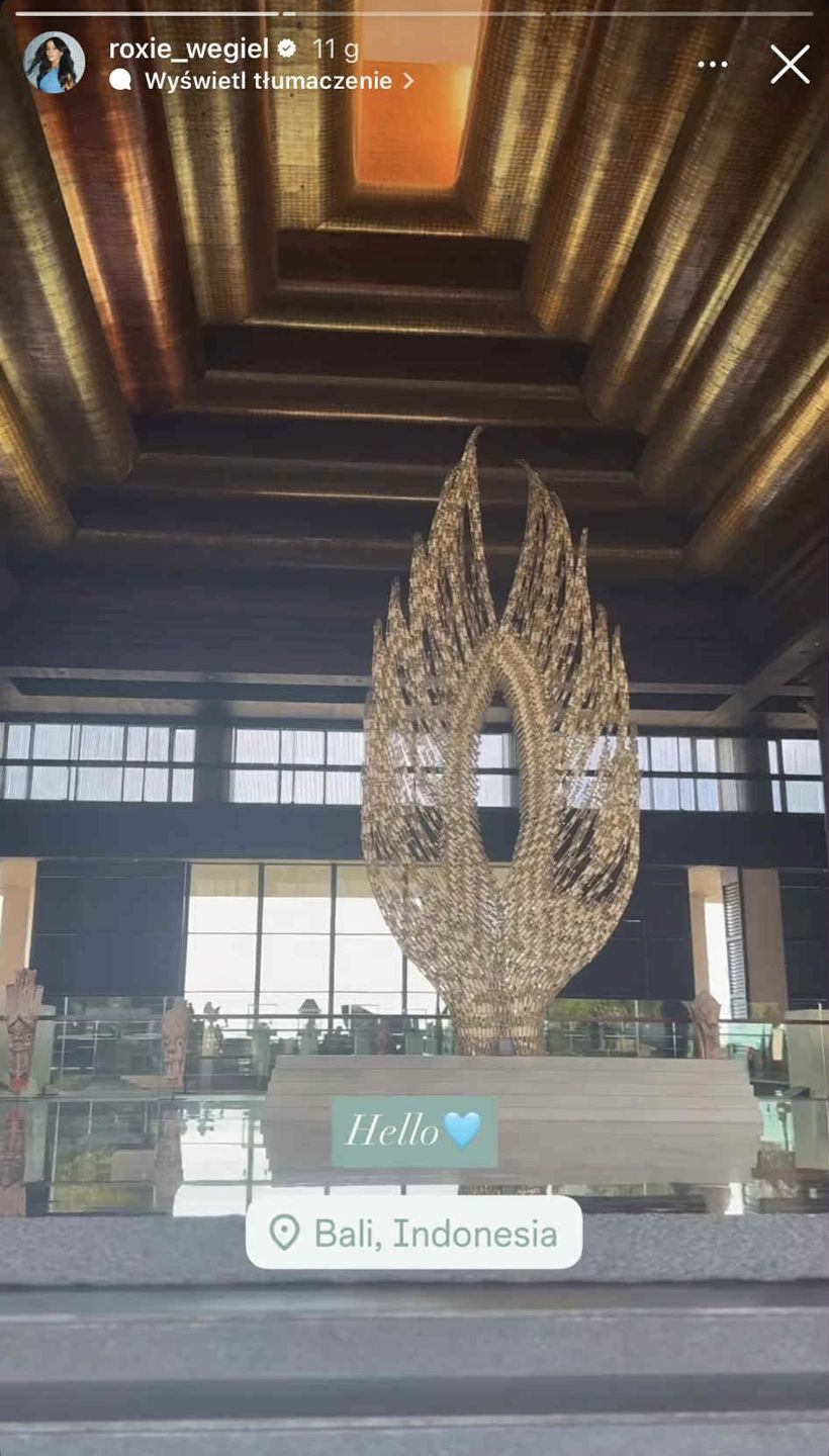 Kevin Mglej i Roksana Węgiel relacjonują pobyt na Bali 