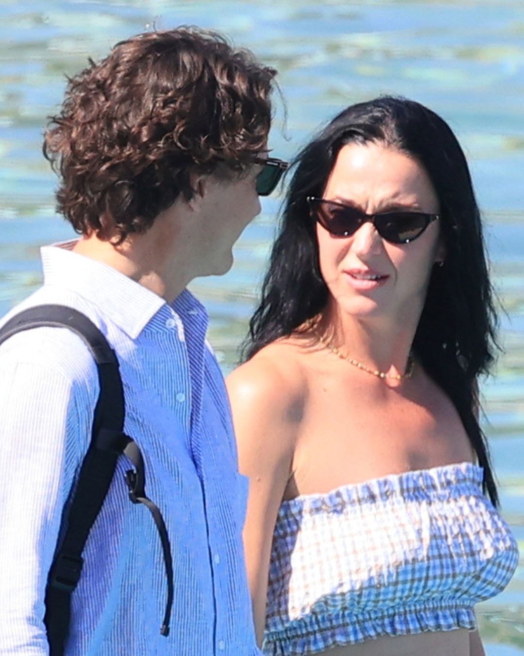 Katy Perry i Justin Trudeau figlują na łodzi