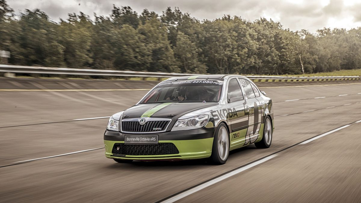 To najszybsza Škoda Octavia RS na świecie.