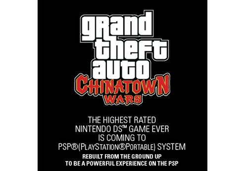 GTA Chinatown Wars na PSP