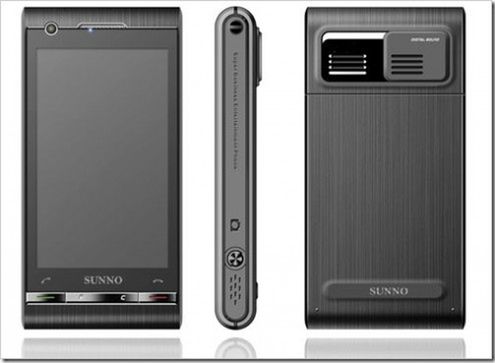 Sunno S880 z dwoma systemami: WM i Androidem