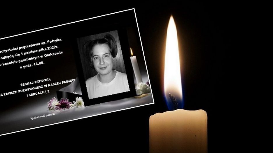 14-letni Patryk zmarł nagle w szkole. Plotki o jego śmierci ranią zrozpaczoną matkę