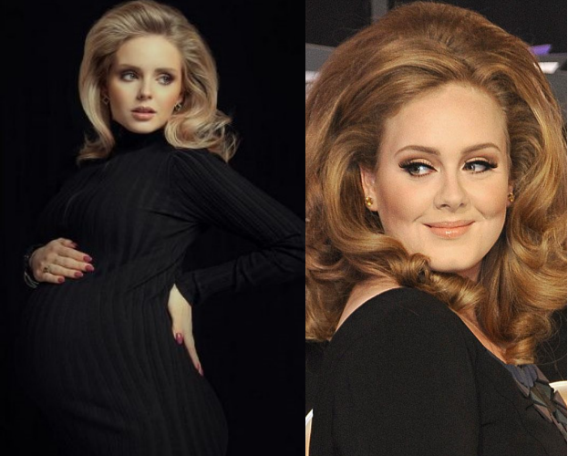 Piękna Kalicka w ciążowej sesji. Fanki komentują: "A ja myślałam, że to Adele"