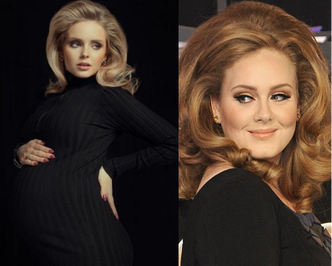 Piękna Kalicka w ciążowej sesji. Fanki komentują: "A ja myślałam, że to Adele"