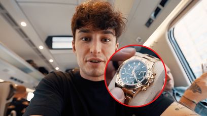 Marcin Dubiel kupił drogi zegarek. Ekspert: "Przepłacił"