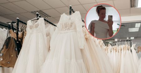 Kupiła suknię w lumpeksie. Kreacja jest warta majątek