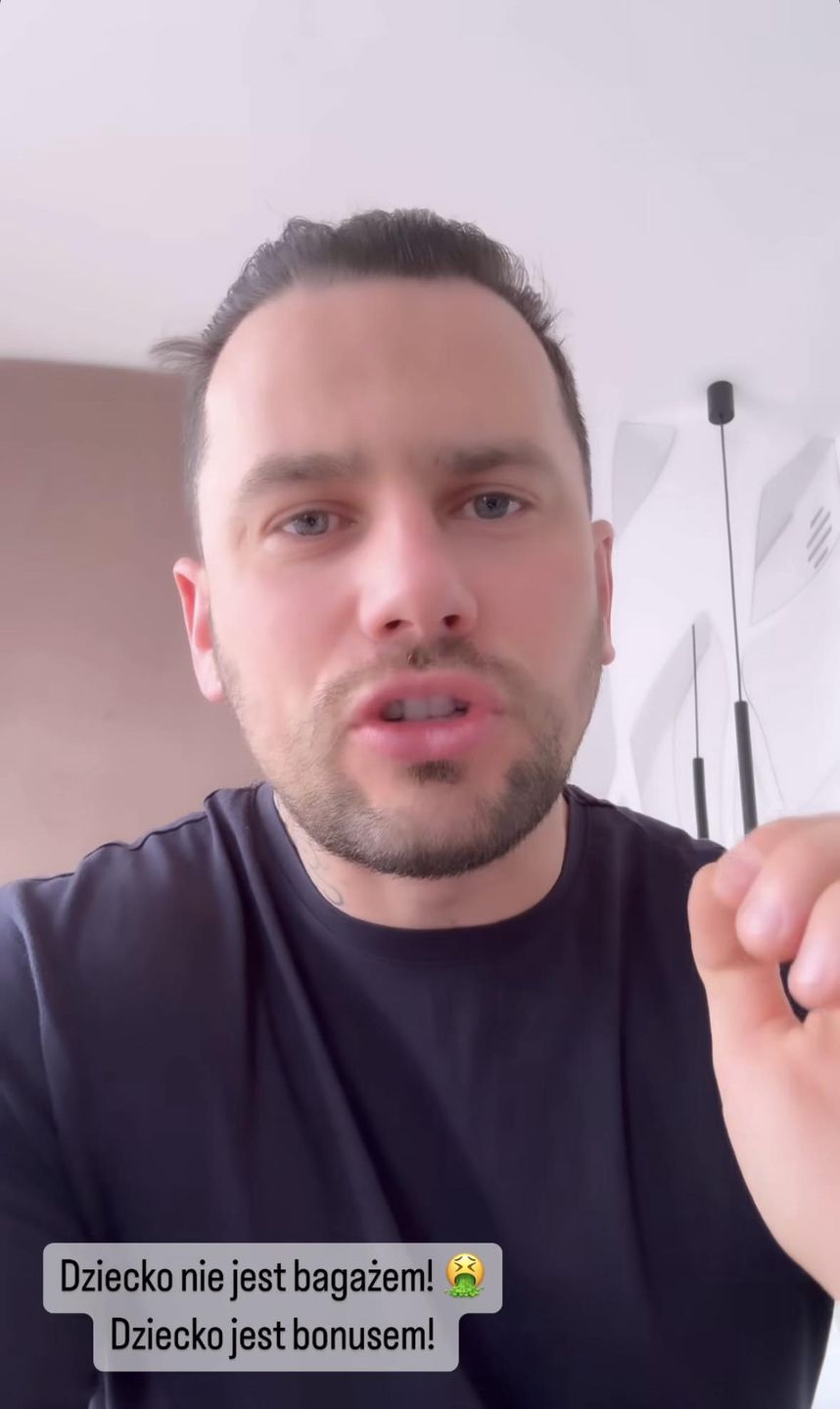 Grzegorz Collins pomstuje na hejterkę, która nazwała córkę Sylwii Bomby "bagażem"
