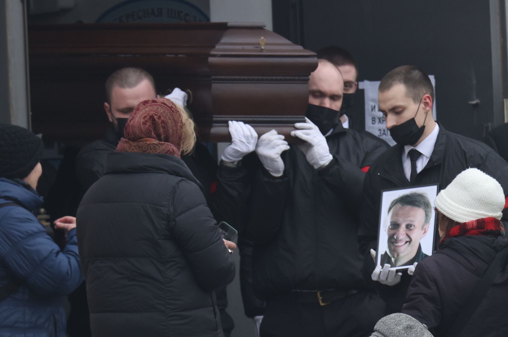 Pogrzeb Nawalnego. Teściowa zabrała głos. "Był najwspanialszym człowiekiem"