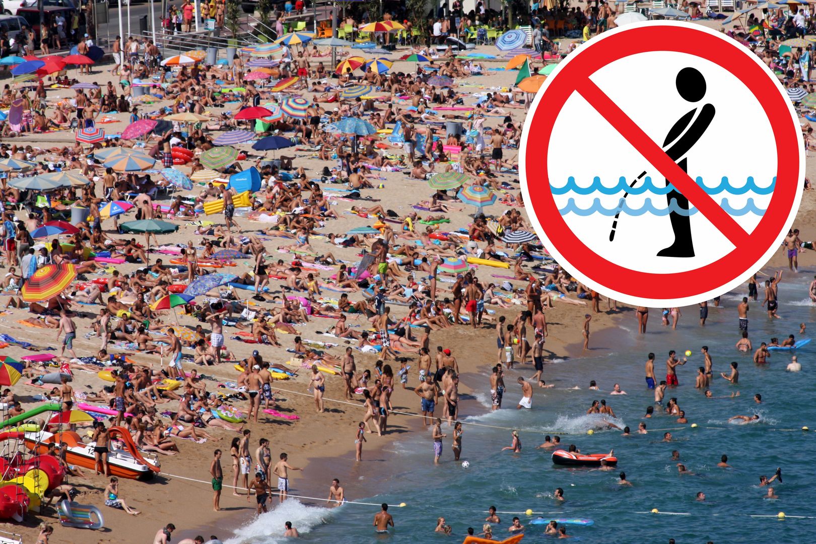 Za oddawanie moczu na plaży lub do morza turyści zapłacą gigantyczne kary 