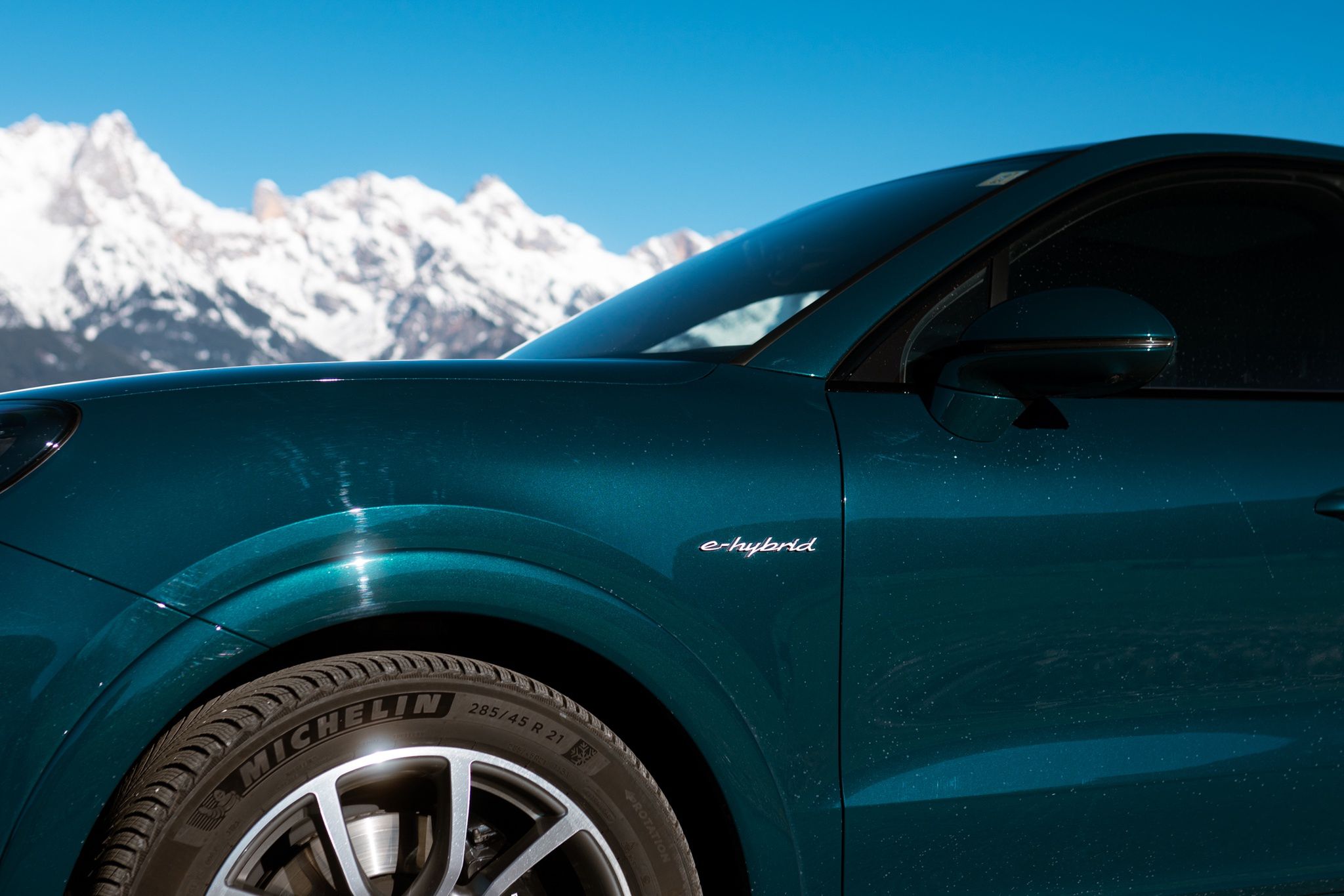 FAT Ice Race 2024 / Porsche Cayenne Coupe E-Hybrid