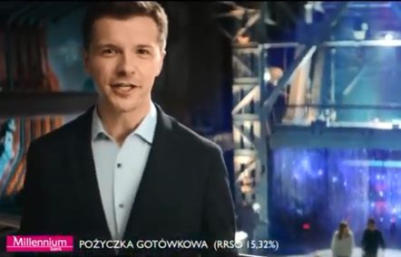 Radek Kotarski w reklamie pożyczki gotówkowej Banku Millennium (wideo)