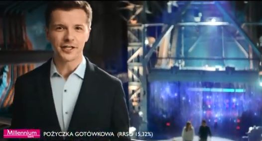 Radek Kotarski w reklamie pożyczki gotówkowej Banku Millennium (wideo)