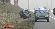 Włocławek: Dachowanie na A1 i seria kraks. To był trudny świąteczny weekend
