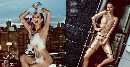 NAGA KASIA STRUSS w rosyjskim "Allure"!