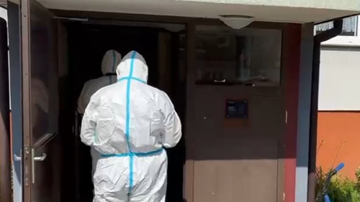 Tragedia przy ul. Jeleńskiej w Lidzbarku Warmińskim.