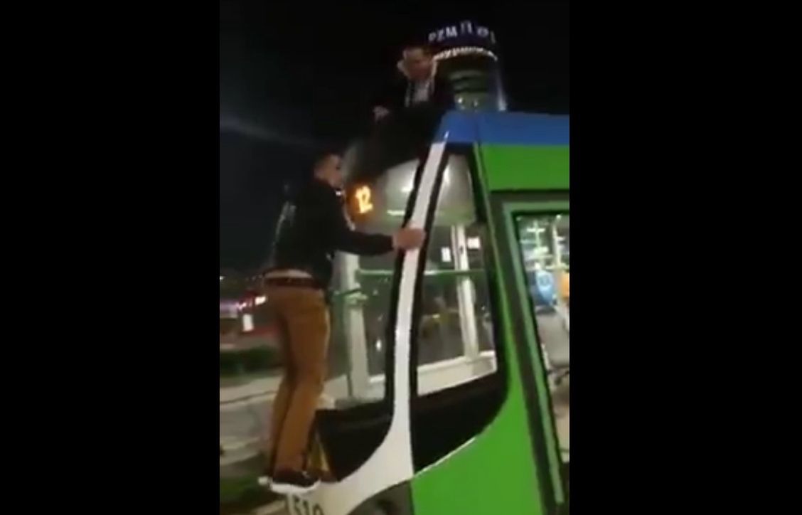 Szczecin. Przejechali się tramwajem, a raczej na tramwaju