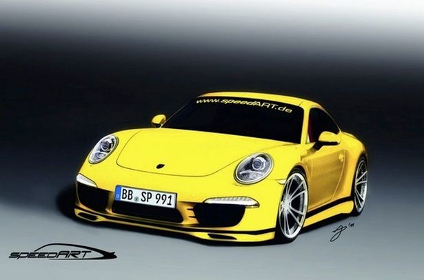 Przymiarka do 991 - SpeedART 911 Carrera S SP91-R Concept (2011)